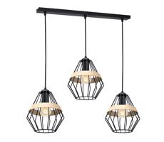 Csillár zsinóron CLIF 3xE27/60W/230V