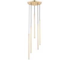 Csillár zsinóron COLLET 5xG9/40W/230V á. 30 cm arany