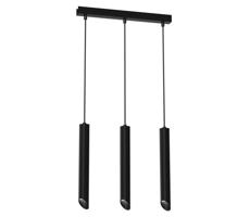Csillár zsinóron CORTE 3xGU10/8W/230V fekete