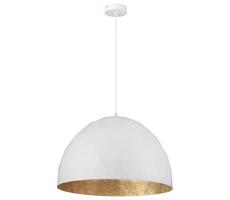 Csillár zsinóron DIAMENT 1xE27/60W/230V á. 50 cm fehér/arany