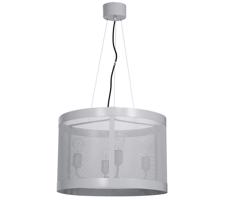 Csillár zsinóron DRUM 4xE27/60W/230V