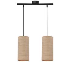 Csillár zsinóron FLERI 2xE27/60W/230V rattan