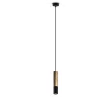 Csillár zsinóron GLEIZ WOOD 1xGU10/35W/230V