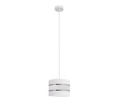 Csillár zsinóron HELEN 1xE27/15W/230V á. 20 cm fehér