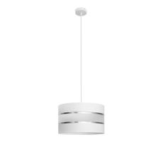 Csillár zsinóron HELEN 1xE27/15W/230V á. 35 cm fehér
