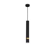 Csillár zsinóron JOKER 1xGU10/25W/230V fekete