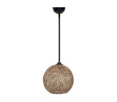 Csillár zsinóron JUTE 1xE27/60W/230V barna