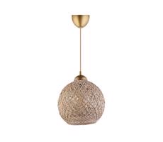 Csillár zsinóron JUTE 1xE27/60W/230V bézs