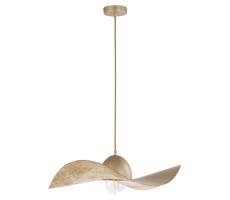 Csillár zsinóron KAPELLO 1xE27/60W/230V átm. 55 cm arany