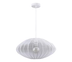 Csillár zsinóron KINU 1xE27/20W/230V átm. 50 cm fehér