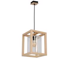 Csillár zsinóron LEGNO 1xE27/60W/230V