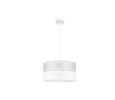 Csillár zsinóron LIMA 1xE27/60W/230V fehér