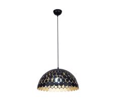 Csillár zsinóron LISA BLACK 1xE27/60W/230V