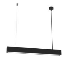 Csillár zsinóron LUNGO T8 1xG13/9W/230V fekete