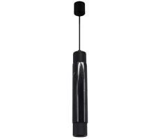 Csillár zsinóron MARBLE 1xGU10/8W/230V fekete/arany