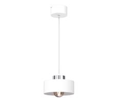 Csillár zsinóron MARTI 1xE27/15W/230V fehér/króm