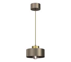 Csillár zsinóron MARTI 1xE27/15W/230V réz/arany