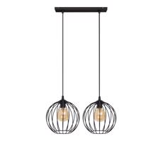 Csillár zsinóron MERCURE 2xE27/15W/230V