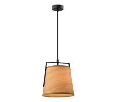 Csillár zsinóron MILBURY 1xE27/40W/230V barna