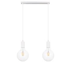 Csillár zsinóron MIROS 2xE27/60W/230V fehér