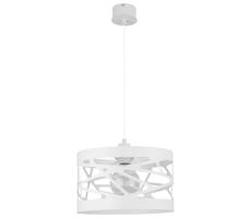 Csillár zsinóron MODUL FREZ 1xE27/60W/230V á. 30 cm fehér