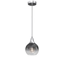 Csillár zsinóron MONTE 1xE27/60W/230V á. 15 cm matt króm
