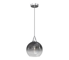 Csillár zsinóron MONTE 1xE27/60W/230V á. 20 cm matt króm