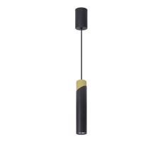 Csillár zsinóron NEO 1xGU10/8W/230V fekete/arany