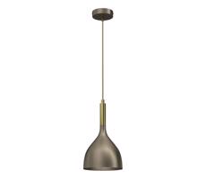 Csillár zsinóron NOAK 1xE27/15W/230V réz/arany