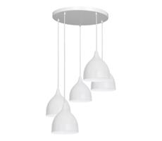 Csillár zsinóron NOAK 5xE27/15W/230V szürke