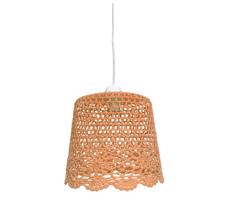 Csillár zsinóron NONNA 1xE27/60W/230V narancssárga