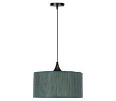 Csillár zsinóron PATTI 1xE27/60W/230V átm. 30 cm zöld