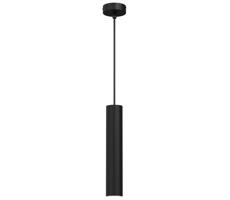 Csillár zsinóron RAITO 1xGU10/8W/230V fekete