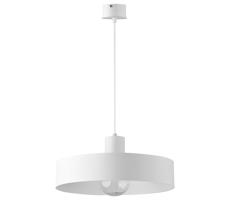 Csillár zsinóron RIF 1xE27/60W/230V á. 35 cm fehér