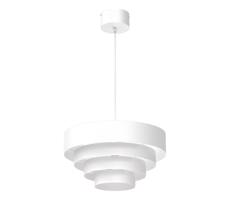 Csillár zsinóron RINGS 1xE27/15W/230V fehér