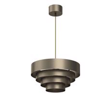 Csillár zsinóron RINGS 1xE27/15W/230V réz