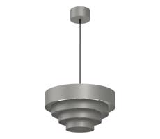 Csillár zsinóron RINGS 1xE27/15W/230V szürke