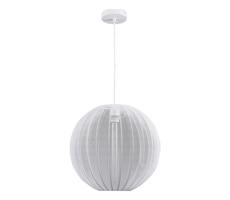 Csillár zsinóron SENSAI 1xE27/20W/230V átm. 40 cm fehér