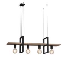 Csillár zsinóron SHELF 4xE27/60W/230V