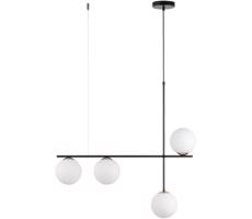 Csillár zsinóron SILIA 4xG9/12W/230V fekete