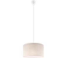 Csillár zsinóron SIRJA 1xE27/60W/230V krém