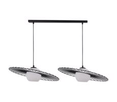 Csillár zsinóron SOL 2xE27/60W/230V fekete