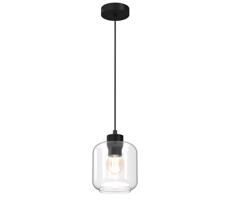 Csillár zsinóron SOMBRA 1xE27/60W/230V átlátszó