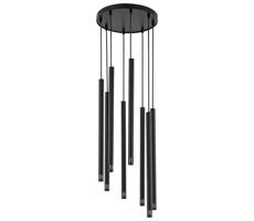 Csillár zsinóron STALACTITE LASER 8xG9/2,5W/230V fekete