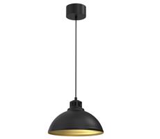 Csillár zsinóron SVEN 1xE27/15W/230V fekete/arany