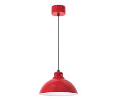 Csillár zsinóron SVEN 1xE27/15W/230V piros