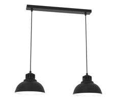 Csillár zsinóron SVEN 2xE27/15W/230V fekete