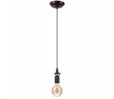 Csillár zsinóron TINA 1xE27/60W/230V bronz