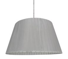 Csillár zsinóron TIZIANO 1xE27/60W/230V szürke
