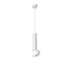 Csillár zsinóron TUBA 1xGU10/50W/230V fehér